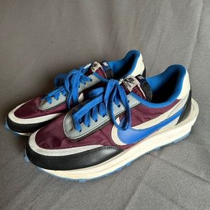Sacai x Undercover x LDWaffle 'Night Maroon Team Royal' sacai x Undercover x LD